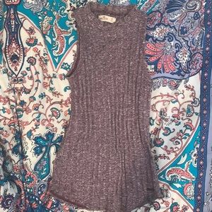 NWOT Hollister Maroon Knit Tank